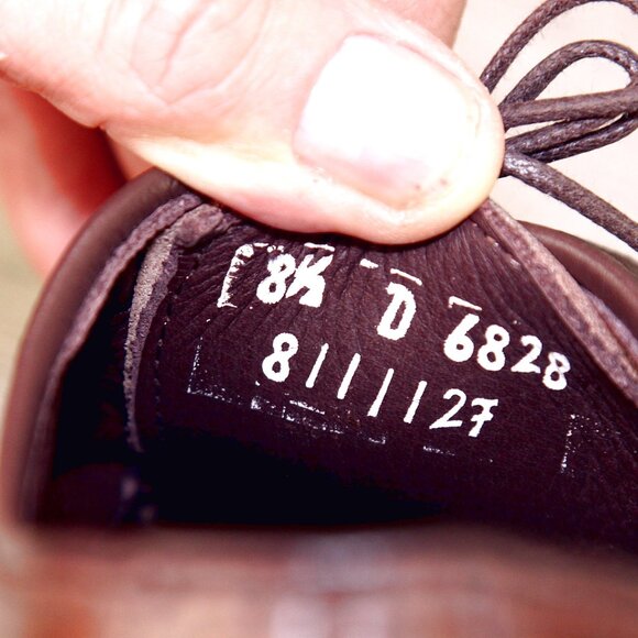 * NIB * $345 Allen Edmonds NOMAD Short Wing 8.5 D Coffee * add $15 new Trees - Picture 6 of 13